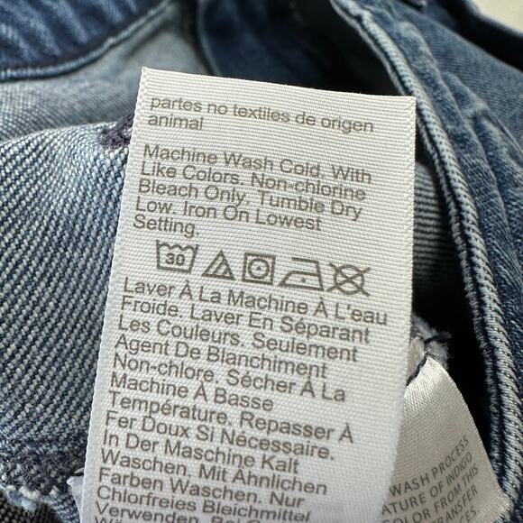 J.Crew Point Sur Jeans Womens 30 Blue Sailor Patch Pocket Wide Leg Marina Wash - Picture 5 of 12